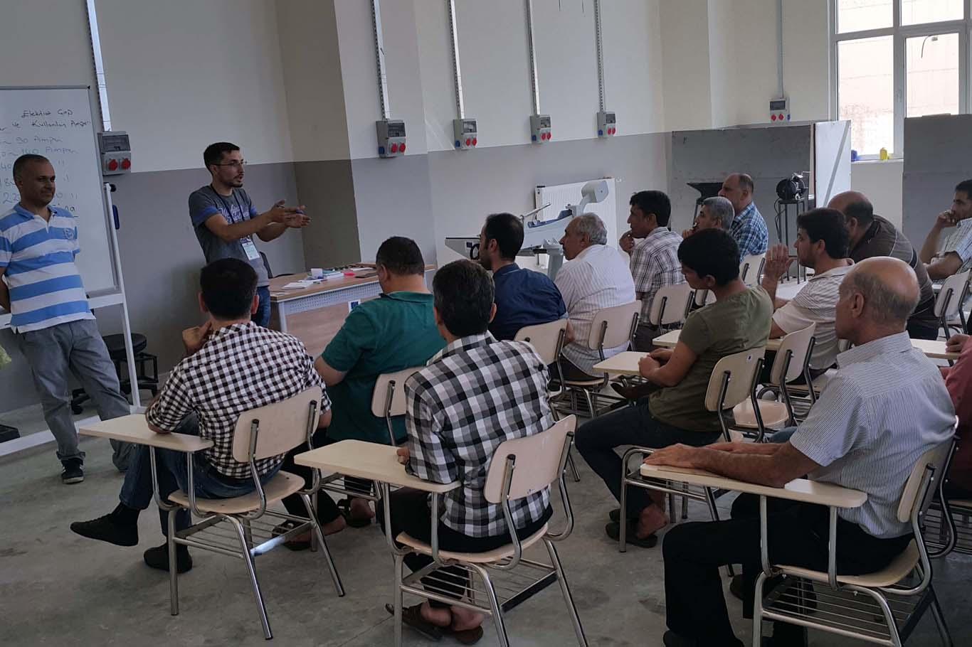 Gaziantep’te mesleki eğitim programı başladı Gaziantep’te mesleki eğitim programı başladı